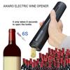 AIKARO Electric Wine Bottle Opener Automatic Electronic Corkscrew (Set with Base)