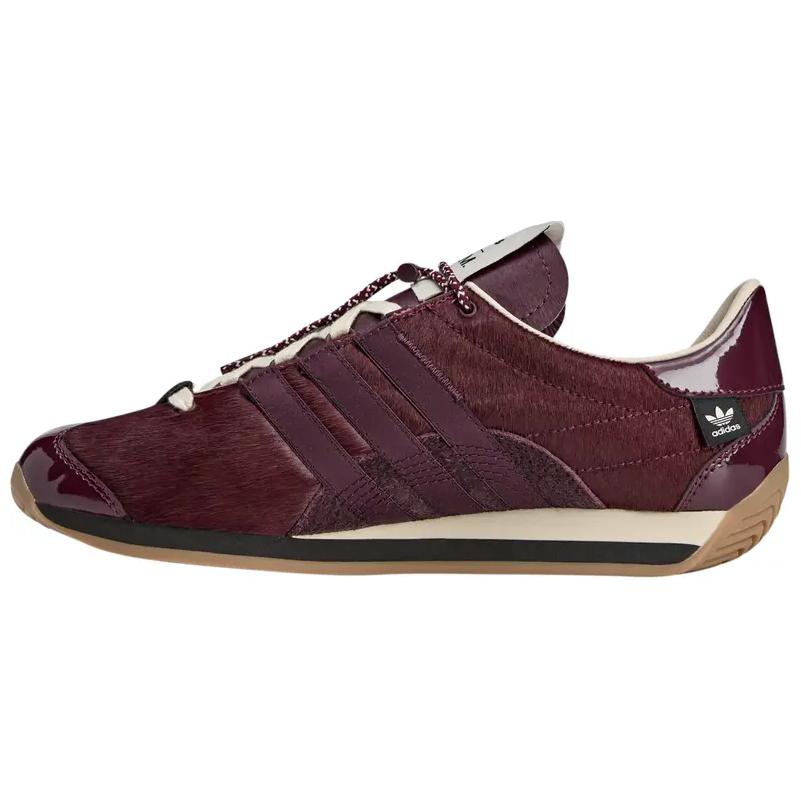 Adidas Song For The Mute X Adidas Country Og 'Pony Hair Pack Maroon' Sneakers JH9011