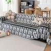 INS Nordic Snowflake Sofa Cover Mat Throw Blankets for Living Room Position Modern Throw Stripe Camping Picnic Blanket Cover