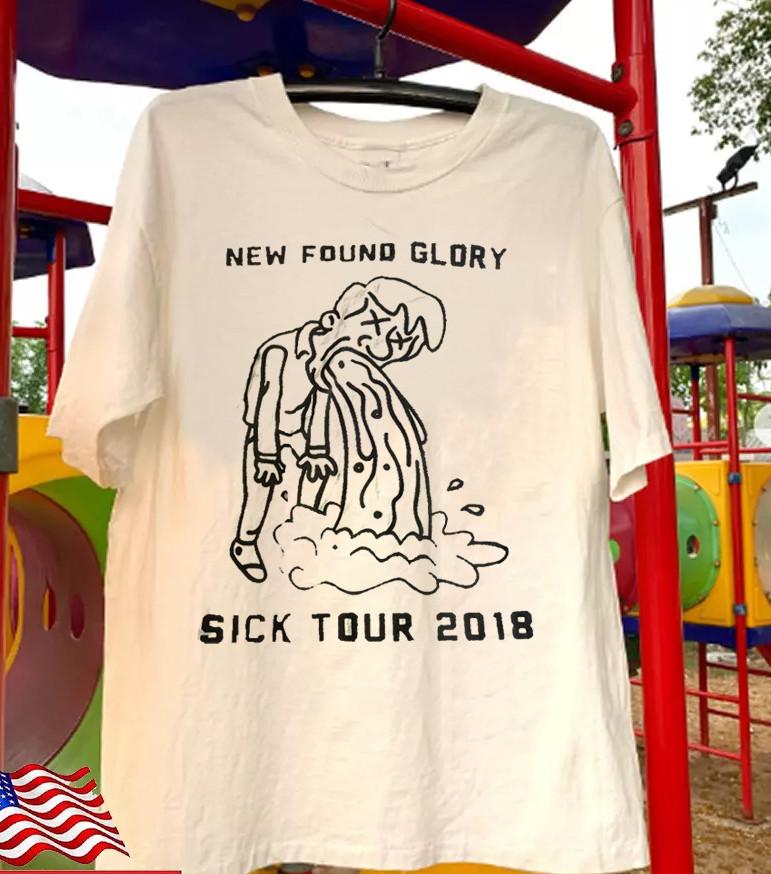 Tour 2018 New Found Glory Band  Fan unisex S-5XL  PA036 Unisex T-Shirt M
