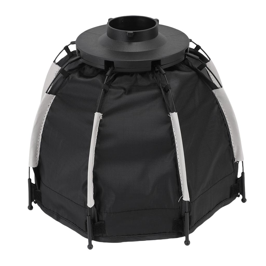 Octagonal Softbox Canvas 11.4 Inch Quick Folding Quick Set Up Flash Softbox with Storage Bag for Studio Video Light