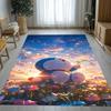 Dream Doraemon Cartoon Living Room Non-Slip Area Rug Soft Carpet for Bedroom Kids Playroom Sofa,Home Decor Doormat Gift