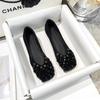 Women Flats Shoes New Fashion Women Mary Janes Crystal Shoes 2025 Luxury Female Shallow Footwear Ladies Dress Cozy Brand Shoes