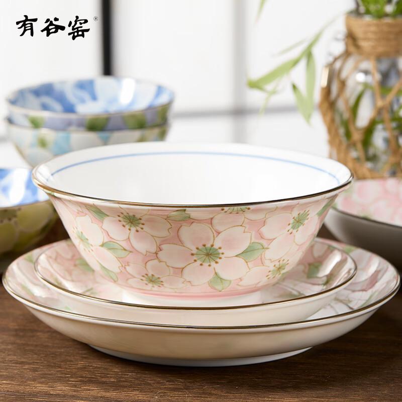 Yougu-Ofen Doppel-Kamelie 24,5cm Speiseteller