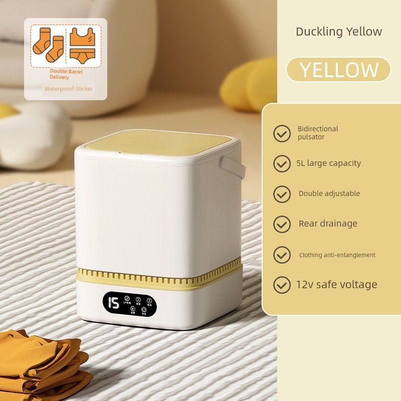 

Стиральная машина для нижнего белья Стиральная машина для нижнего белья Машина для чулочно-носочных изделий Маленькая Автоматическая Мини Мини Барабан Специальная Стирка Носок Фантастическая [Blu-ray] Duckling Yellow, Deep Cleaning