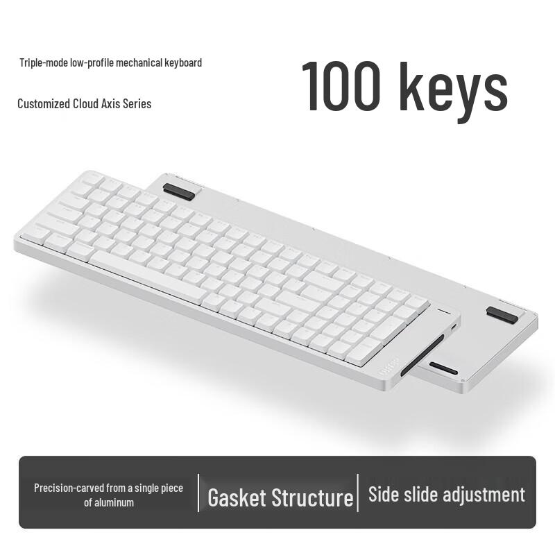 

Lofree FLOW2 Low-Profile 100-Key Wireless Mechanical Keyboard