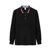 Plus Size Polo Shirt Men Women Long Sleeve T Shirts Classic Stripe Collar Autumn Fashion Brand Casual Business Top Streetwear