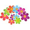Honbay 10PCS Colorful Adhesive Decals Non Slip Bathtub Stickers for Slippery Surfaces