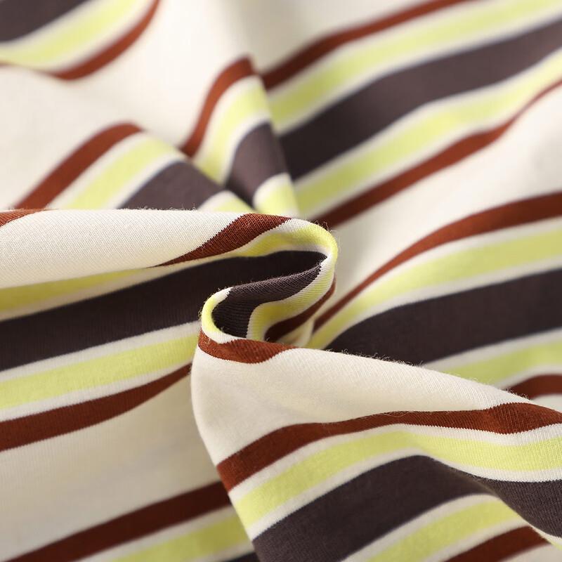 MOMOCO Boy's Fashion Striped Short Sleeve T-Shirt
