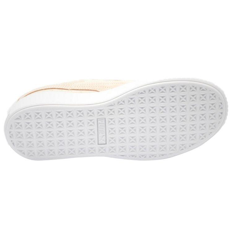 Puma Suede Platform Lunalux Cream Tan Women Sneakers 366111-02