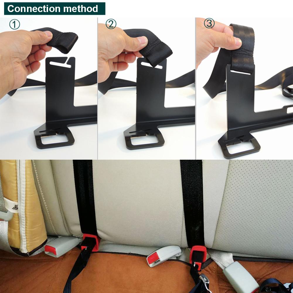 

Соединитель пряжки, автомобильные аксессуары, стальная защелка, кронштейн для ремня безопасности автомобиля, защелка ремня безопасности для детей, соединитель ремня безопасности сиденья чёрный