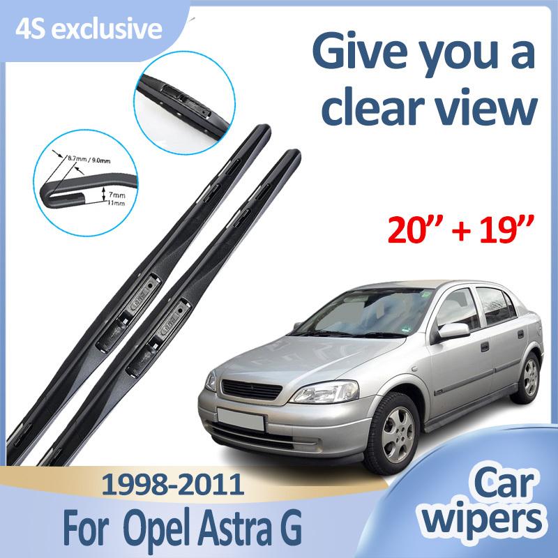 Car Front Wiper Blades For Opel Astra G Accessories MK2 Vauxhall Astra T98 Holden Astra 1998-2011 Windshield Windscreen Wipers