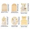 Bear/Egg/Door Shape Baby Milestone-Photo Frame Wood Board Photo Banner  Mothers Day Celebrations