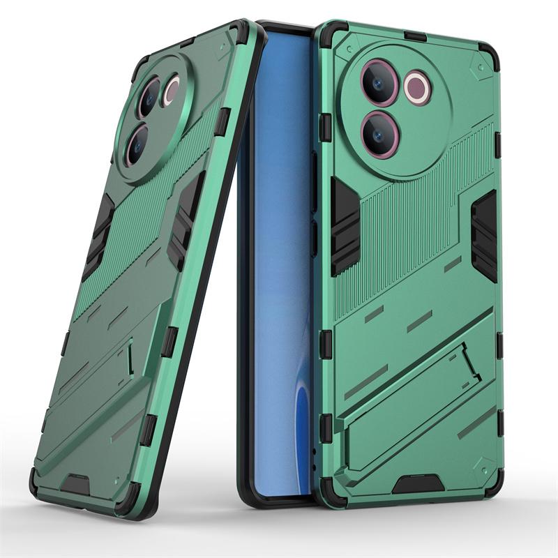 Holder Case For Vivo V40 Lite Cover For Vivo V40 Lite Capas Shockproof Kickstand Back Holder Cover For Vivo V40 Lite 5G Fundas