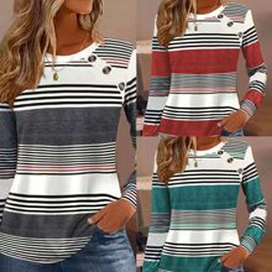 2024 Women's V-neck Zipper Print Short Sleeve Loose T-shirt with European & American Style