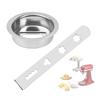 3 Adet Pasta Aparatı Bisküvi Aparatı Paslanmaz Çelik Bağlantı Halkalı Bisküvi Kalıbı 5 Numara Et Kıyma Makinesi İçin
