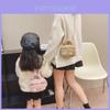 Stylish Mini Plush Handbag For Kids With Trendy Quilted Design Available In Multiple Colors