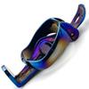 LEXOR Drink Holder Handlebar Clamp Mount Titanium Look Motorcycle/Bicycle Holder/Bottle