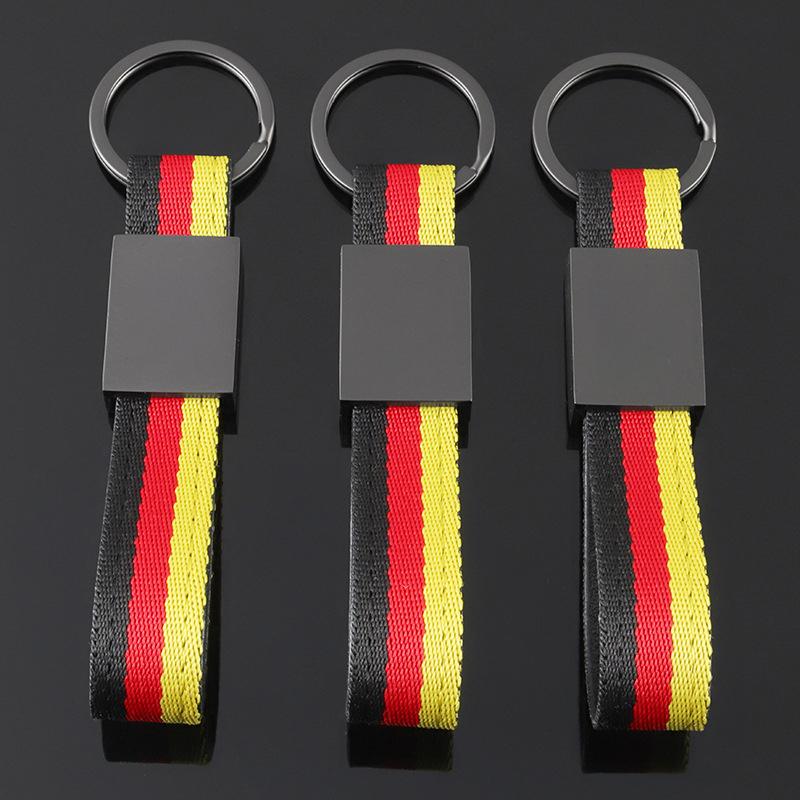 Portachiavi Corda di Nylon Portachiavi Portachiavi Per Mercedes Benz AMG GLC W203 W206 W205 W211 W212 W201 W210 W168 W220 Accessori Auto NI8