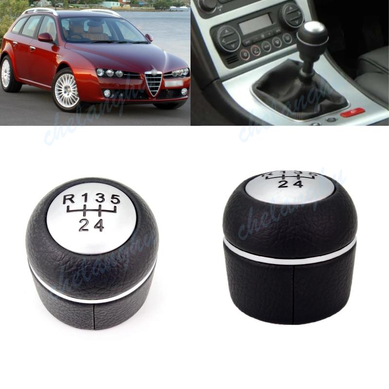 

5 Speed Gear Shift Knob For Alfa Romeo 159 Sport Wagon 2005 2006 2007 2008 2009 2010 2011 2012 2013 2014 Car Accessories