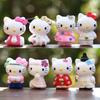 Kimono Cats Imitate Animals Desktop Ornaments Car Toys Stereo