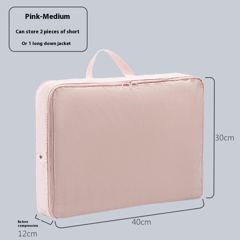 Travel Compression Packing Cubes Storage Bags for Down Jacket Travel Supplies Large Capacity Travle Bag for Down Cotton Quilt
