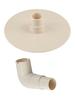 Replacement Elbow Plate for Pool Skimmer For Vacuum Adaptor Compatible with Tools Models 8939 8939G 8939A 8940 8940G