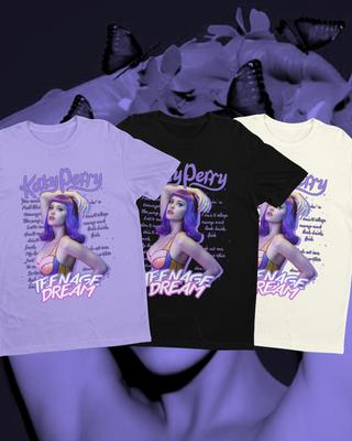 Katy Perry Print Herren T-Shirt Oversized Y2k Herren Harajuku Streetwear Kurzarm Baumwolle Hohe Qualität Locker Lässig Damen Herren Kleidung