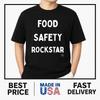 Camiseta Rockstar da Segurança Alimentar NA MODA Camiseta Unissex