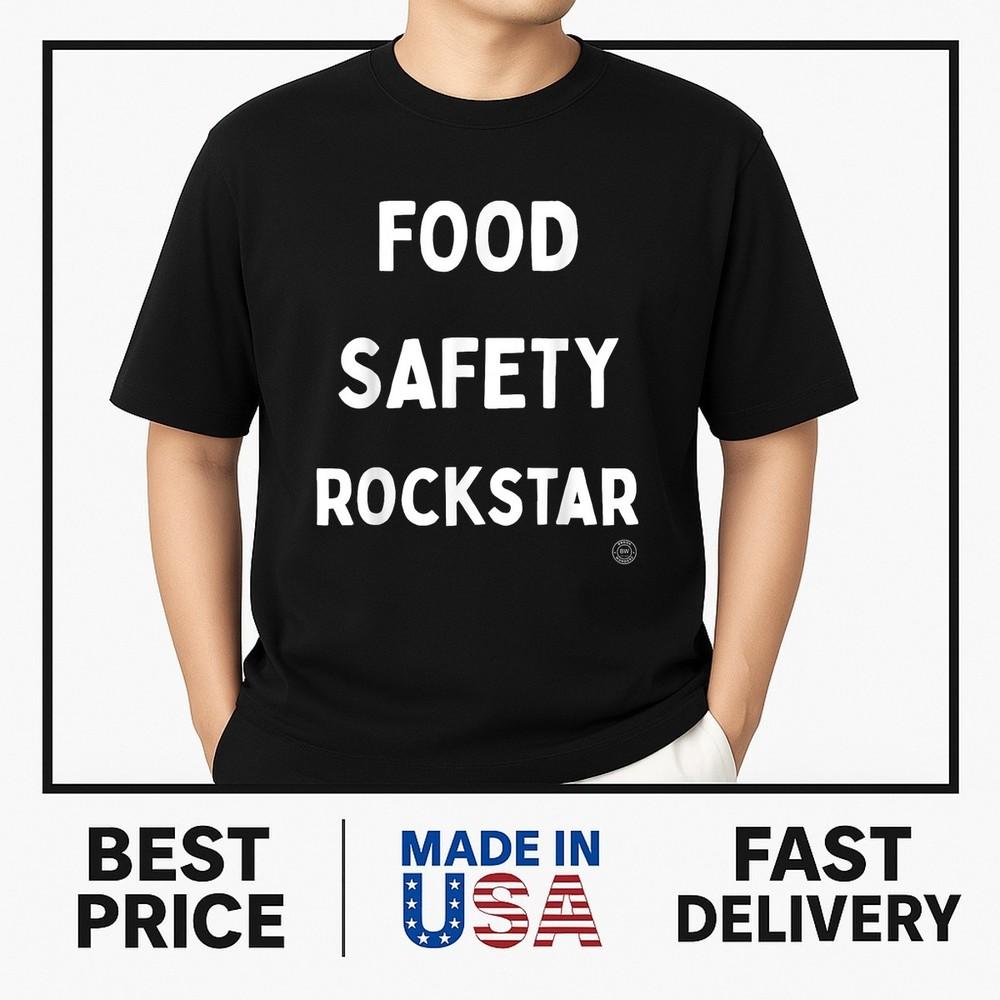 Food Safety Rockstar T-Shirt ON TREND Unisex T-Shirt XXXL