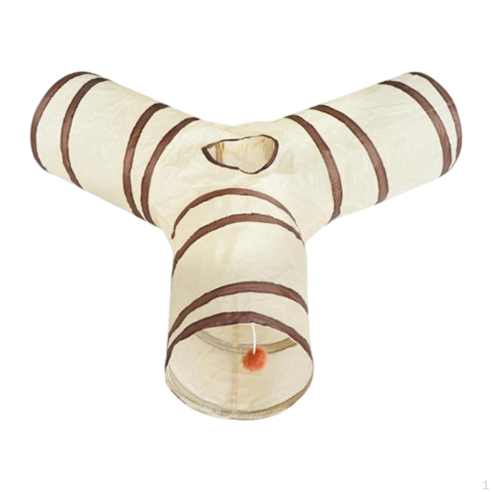 

Туннель для кошек, интерактивная игрушка, дышащая, легкая, удобная, трубка для домашних животных, смотровое отверстие для домашних кошек Y