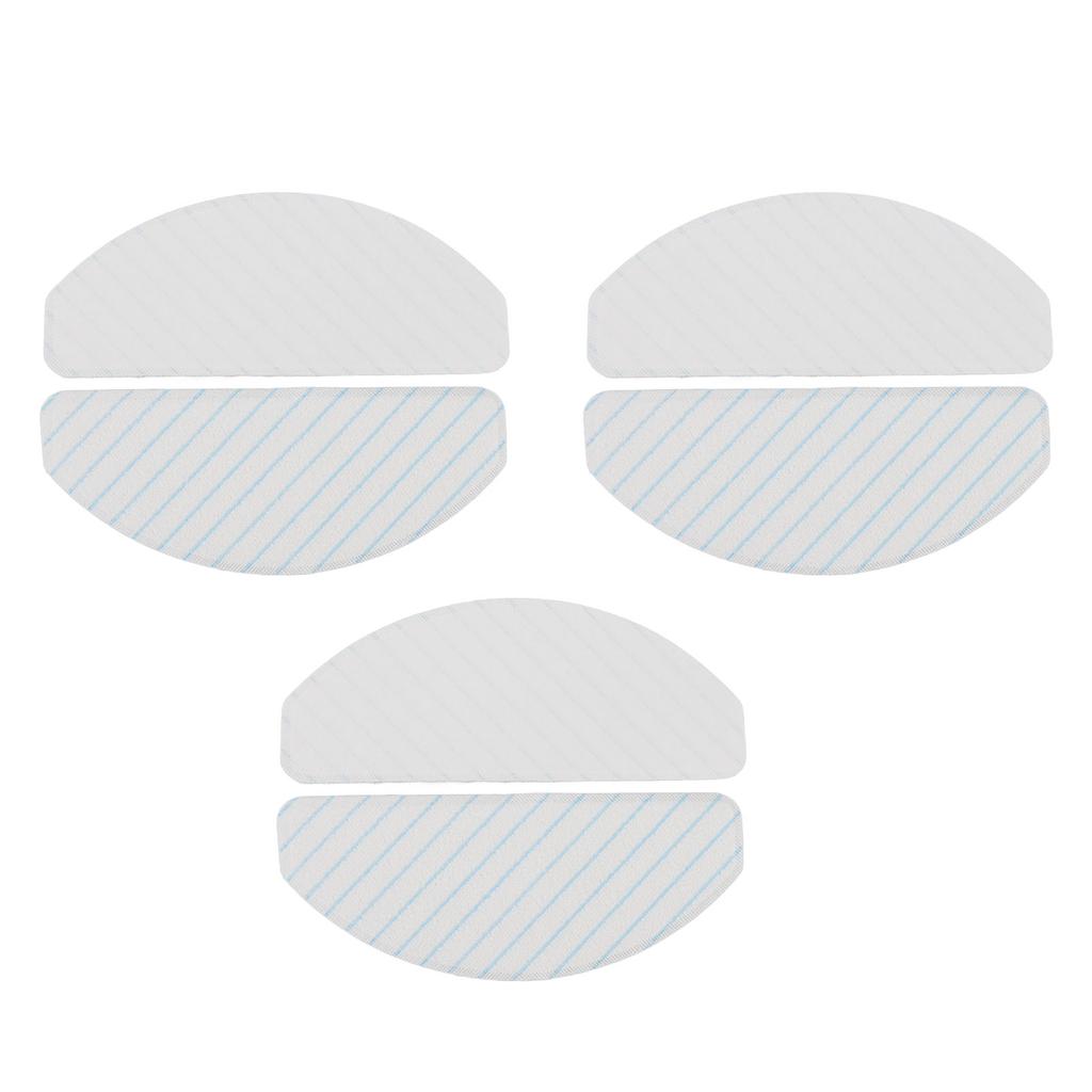 6 stk Moppklut for Yeedi Vac 2pro Støvsuger Rengjøringspads Reservedeler Feiemaskin