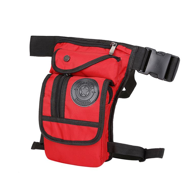 Men's Waist Bag, Multifunctional and Fashionable Nylon Leg Bag, Convenient for Outdoor Hiking and Sports, Wallet, Leg Bag, Waist Bag