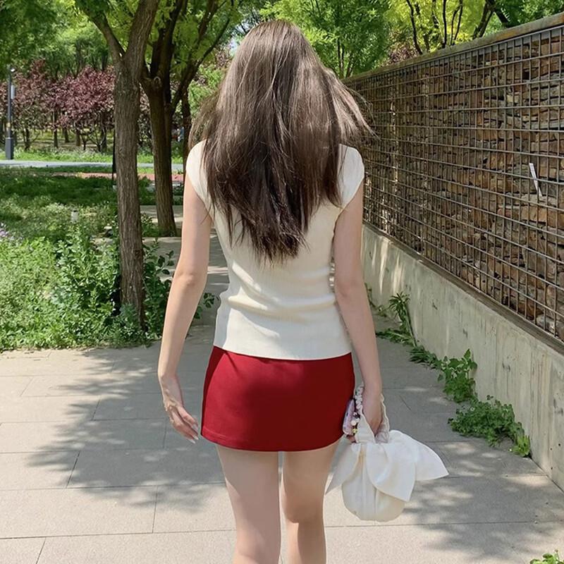 JK&JS Damen Strickpullover mit lockerem Schnitt