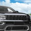 JeCar Grille erts ABS Grill Cover Trim Kit for 2017-Jeep Grand Cherokee WK2, Black