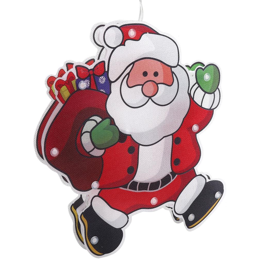 LED Suction Cup Window Hanging Lights Christmas Style Shop Holiday Decoration Lights