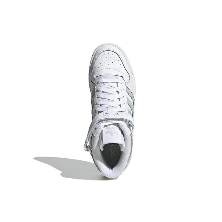 (WMNS) Adidas Originals FORUM Mid 'White Linen Green' Women's GX4578