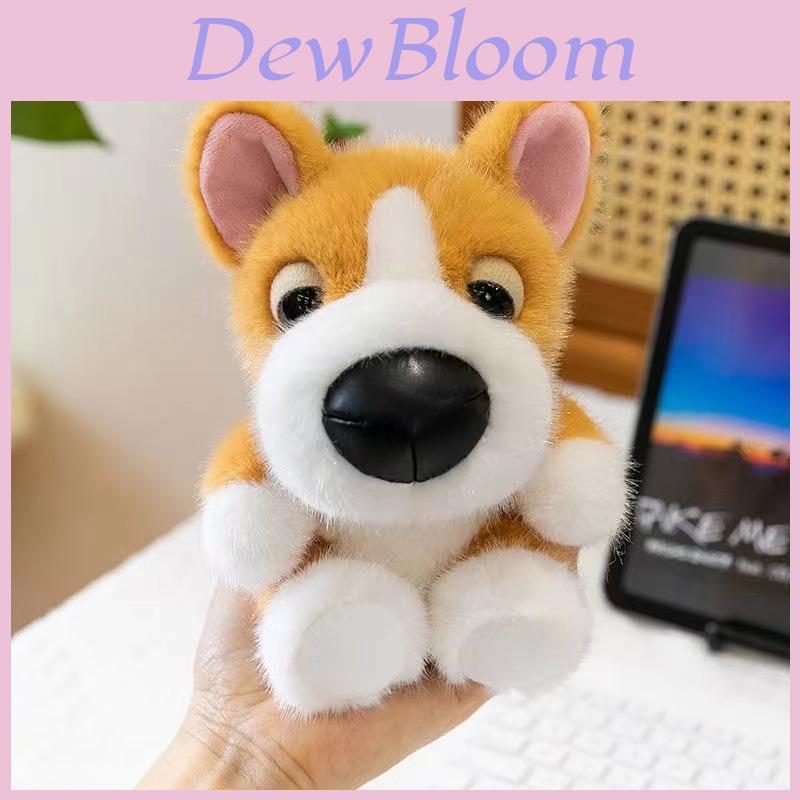 Large Head Dog Plush Toy Husky Soft Stuffed Animal For Kid Gift
