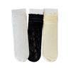 Hollow Lace Socks Women'S Medium Tube Socks Summer Thin Ballet Style Summer Stacking Socks With Small Leather Shoes