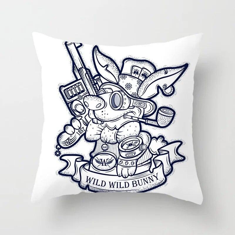 Kissenbezug Mode Damen Kissenbezug Heimdeko Pfirsichhaut Parfüm Sofa