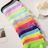10/5 Pairs Candy-Colored Ankle Socks Women's Low-Cut Short Socks | Fashion Gift-Ready Set for Daily Wear