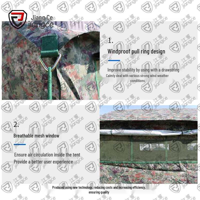 Jiangce 03 Series Portable Emergency Toilet Tent & Accessories