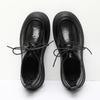 Spring New Designer Business Casual Shoes for Men Black Genuine Leather Shoes Male British Style Soft Sole Fashion Shoe Man