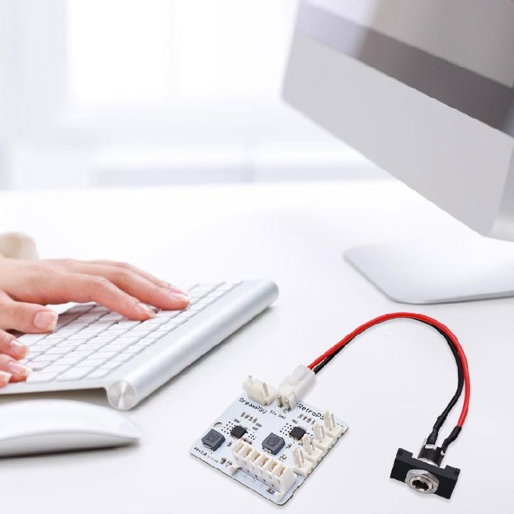 Efficient Power Module Power Supply Board for Dream Cast Consoles, Simple Setups Heat Reduction Power Boards Replacement