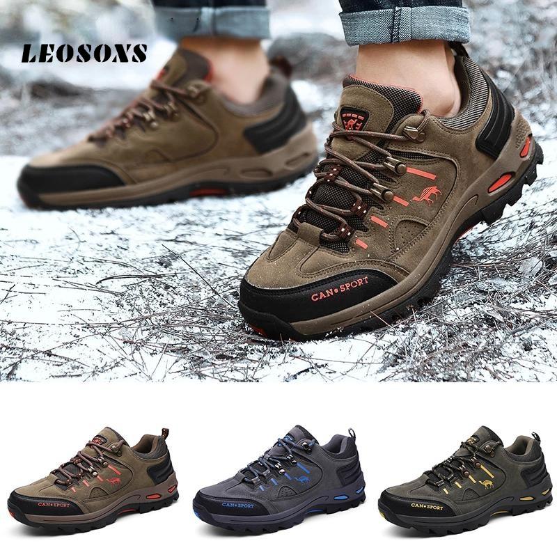 Men Hiking Shoes Sneakers Autumn Winter Trekking Mountain Waterproof Climbing Athletic Men Outdoor Sport Shoes