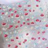 Fruit 5D Nail Art Sticker Apple Strawberry Cherry Love Hearts Bowknot Stars Cartoon Butterfly Manicure Decal DIY