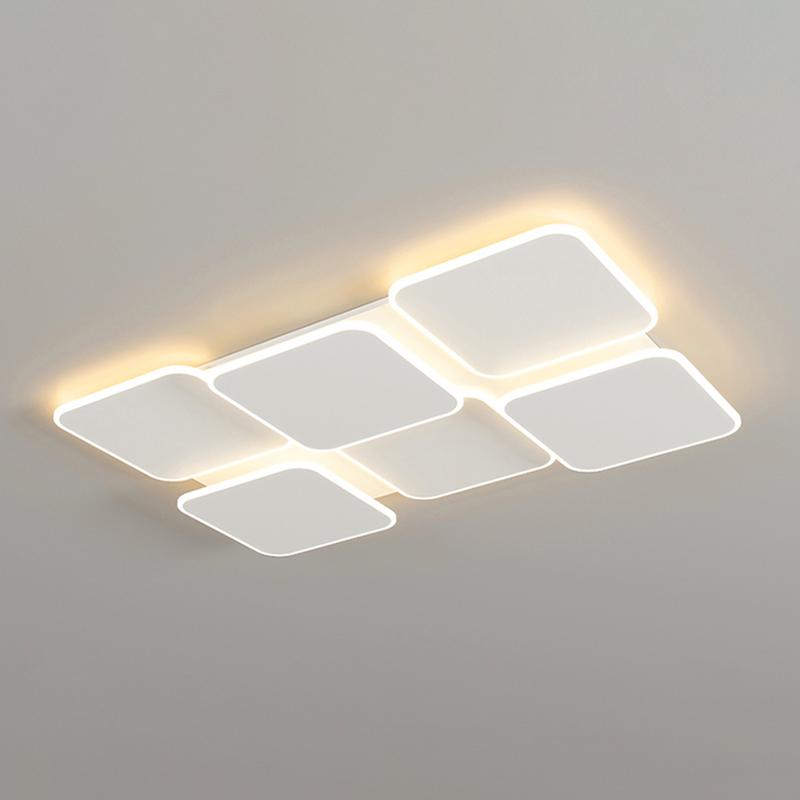 Dimming Ceiling Lamp Modern Simple Indoor Lighting Applicable To Bedroom Living Room Dining Room Square Round Acrylic Lights