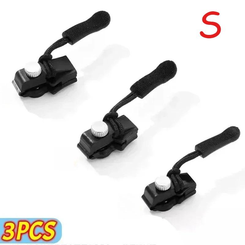 1/3/6Pcs Universal Instant Zipper Repair Replacement Sliding Teeth Rescue Zipper Sliders Zipper Pull Sewing Supplies