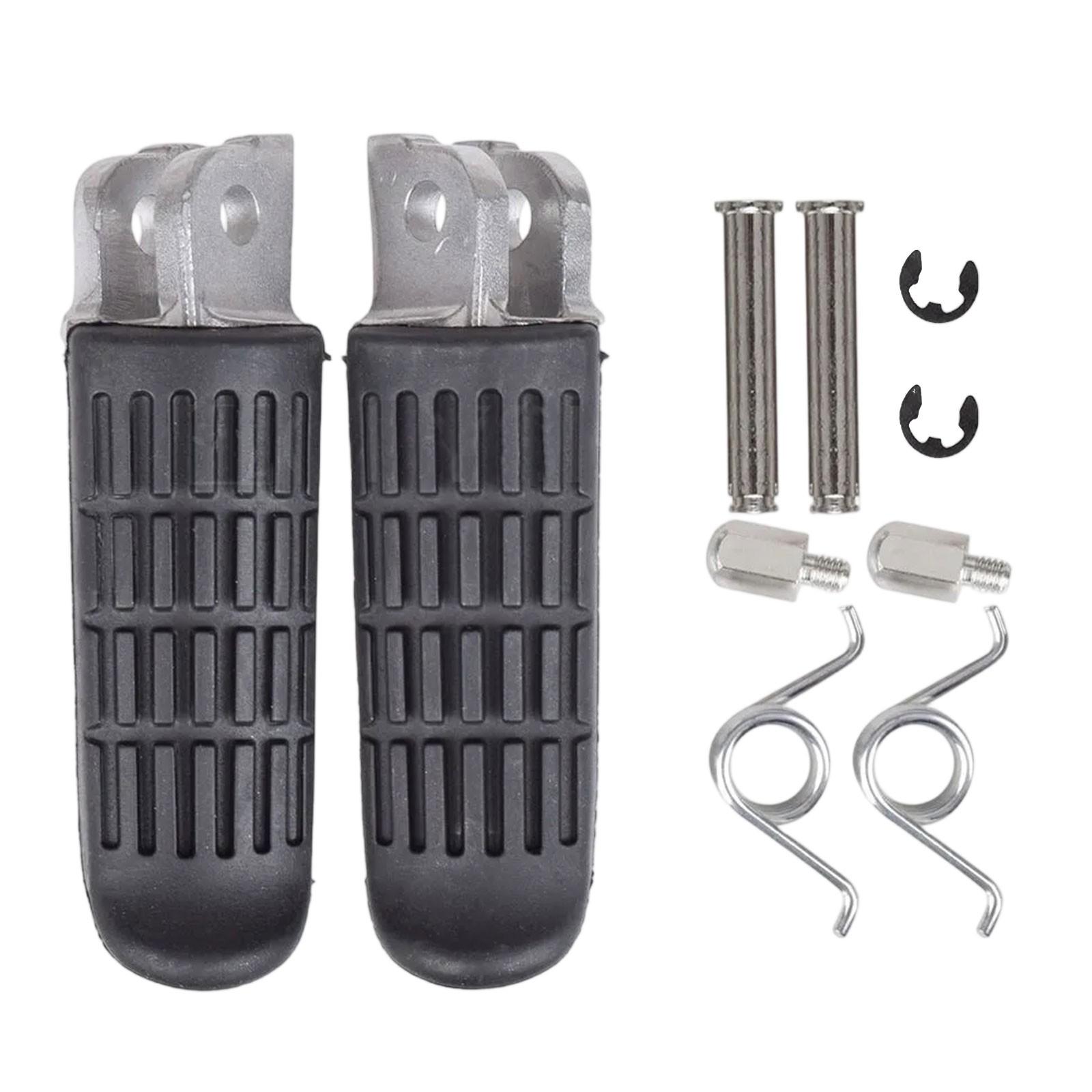 

Передние педали для мотоцикла, подножки, комплект аксессуаров One Size чёрный