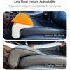 Car Leg Extender Leg Support Cushion for Car Driver Seat Office Chair, Universal Car Seat Extender Pad Leg Support Pillow for Cars Buses Trains